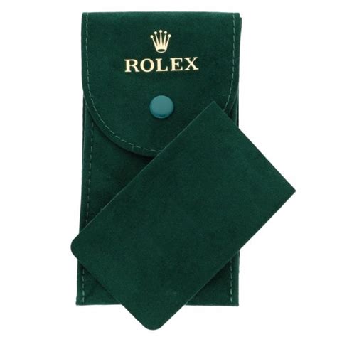 rolex service pouch.